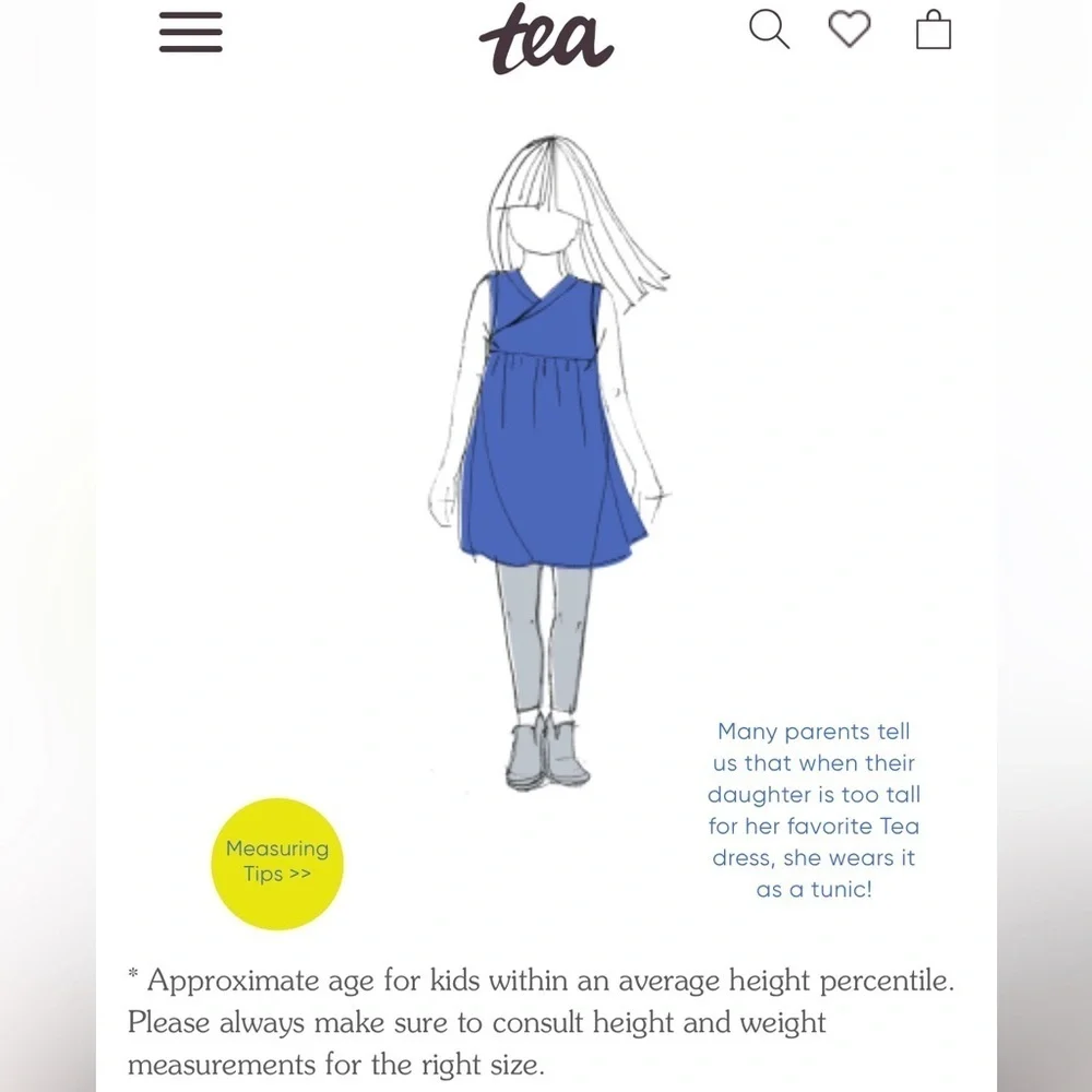 Tea Collection Vibrant Plaid Dress -Size 8